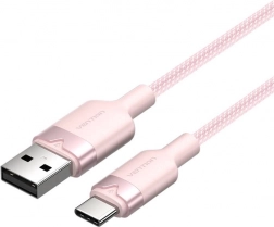 Vention USB-A to USB-C Cable 1 m 3 A Pink
