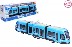 Tram with Effects 44 cm with Flywheel – Czech Packaging