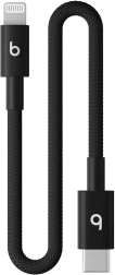 Beats Cable USB-C to Lightning 20 cm Black