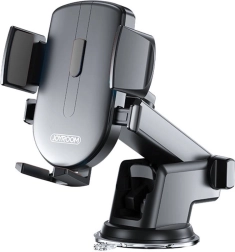 Supporto per telefono da cruscotto Joyroom, regolabile, nero