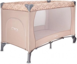 Lettino da viaggio MoMi Belove beige