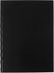 map A4 met zijvak classic zwart