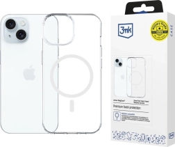 Transparent Magnetic Armor MagCase for iPhone 15 with MagSafe