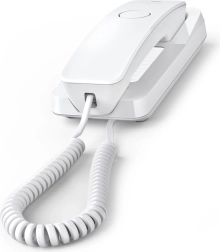 Wall-mount and desk telephone Gigaset Desk 200 white