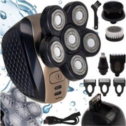 kabelloser Herren-Rotationsrasierer und Trimmer SOULIMA 6in1