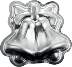 Sada vykrajovátek na cukroví zvonečky, ocel, 10 ks