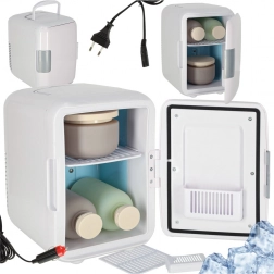 Mini hűtőszekrény utazáshoz 4L fűtéssel és hűtéssel