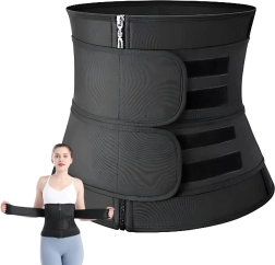 Neopreen afslankriem voor een slanke buik en een gezonde wervelkolom