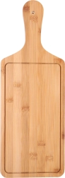 Tagliere in legno per pizza - rettangolare, grande