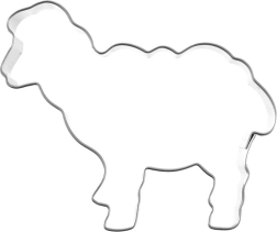 Cookie cutter lamb 7 cm