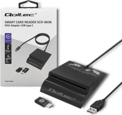 Intelligent Chip Card Reader Qoltec