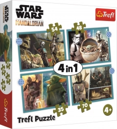 Puzzle 4in1 STAR WARS: THE MANDALORIAN