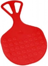 Slittino Mrazík in plastica 58 × 35 cm – Rosso