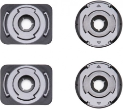 Zelfklevende mounts voor DJI OSMO ACTION – set van vlakke en gebogen