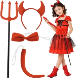 Little Devil Costume – 4-piece set