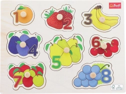 Wooden Puzzle FRUIT – 8 Pieces