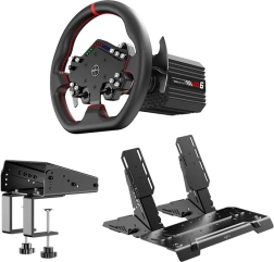 Set volante da corsa PXN VD6 a trazione diretta, volante WDS R2 e pedali PD HM