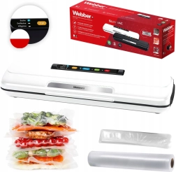 Vacuum Food Sealer 110 W with Accessories, White