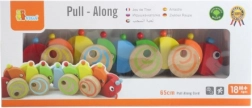 Wooden Pull-Along Caterpillar