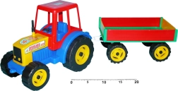 Tractor with Trailer 65 cm