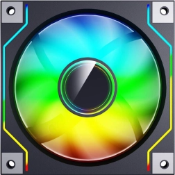 Ventilatore per computer Darkflash con illuminazione ARGB