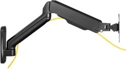Nástěnný držák na monitor s plynovou pružinou, 17–32", VESA, nosnost 9 kg