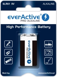 Batéria 9V EverActive PRO Alkaline