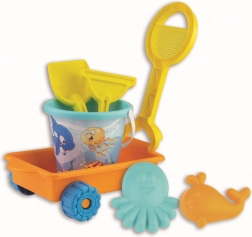 Androni Sand Set Happy Fish with Cart