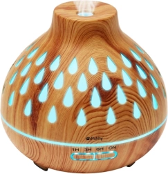 RUHHY Aroma Diffuser and Humidifier 400 ml with LED Backlight
