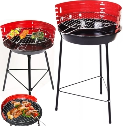 Vrtni prenosni kamping žar na oglje