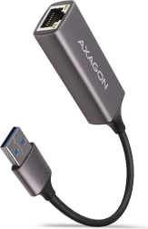 AXAGON adattatore Ethernet Gigabit USB-A 3.2 in metallo, grigio titanio