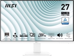 Monitor MSI PRO MP273AW 27 palců FHD 100Hz Bílý