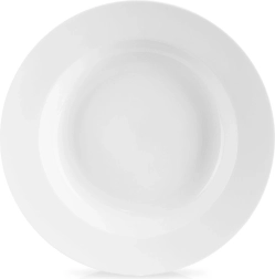 Deep porcelain plate MONA 24.5 cm, 350 ml