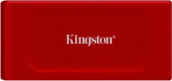 Disque SSD externe Kingston XS1000 1 To USB 3.2 Gen 2, rouge