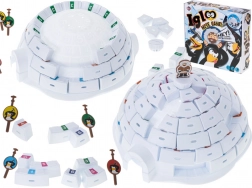 Board game build an igloo with penguins