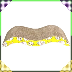 Tiragraffi e lettino per gatti in cartone ondulato