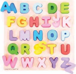 Large Wooden Alphabet for Kids Bigjigs