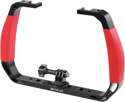 PULUZ Underwater Stabilizing Grip for Action Cameras – Red