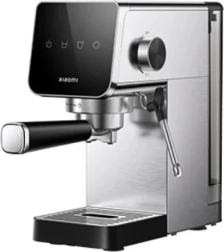 Semi-automatic portafilter coffee machine, stainless steel, 20 bar, touch controls