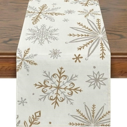 BQ88A FESTIVE TABLE RUNNER 33X183 CM