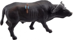 Figurine de buffle en plastique