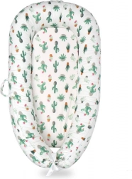 Baby nest 90 × 50 cm – cactus pattern