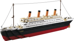 Gradbeni komplet SLUBAN Titanic – velik model, 1018 kosov