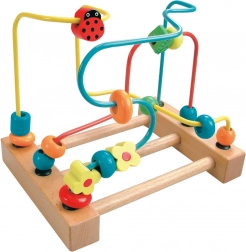 Bino Ladybug Maze – Wooden Motor Skills Toy