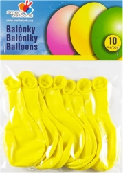 Inflatable Balloons Yellow 10 pcs