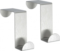 Ocelové háčky na dveře, 2 ks