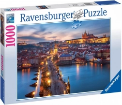 Puzzle Vista su Praga di Notte 1000 pezzi