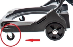 ml3600w 80 l – malé kolečka