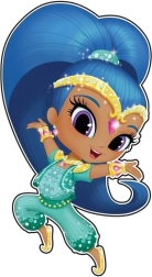 Zidna dekoracija Shimmer&Shine - Shine (mala)