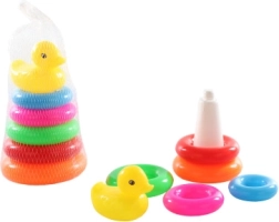 Plastisk stabelkegle med lille and 17 × 10 cm